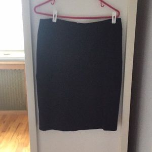 Navy skirt